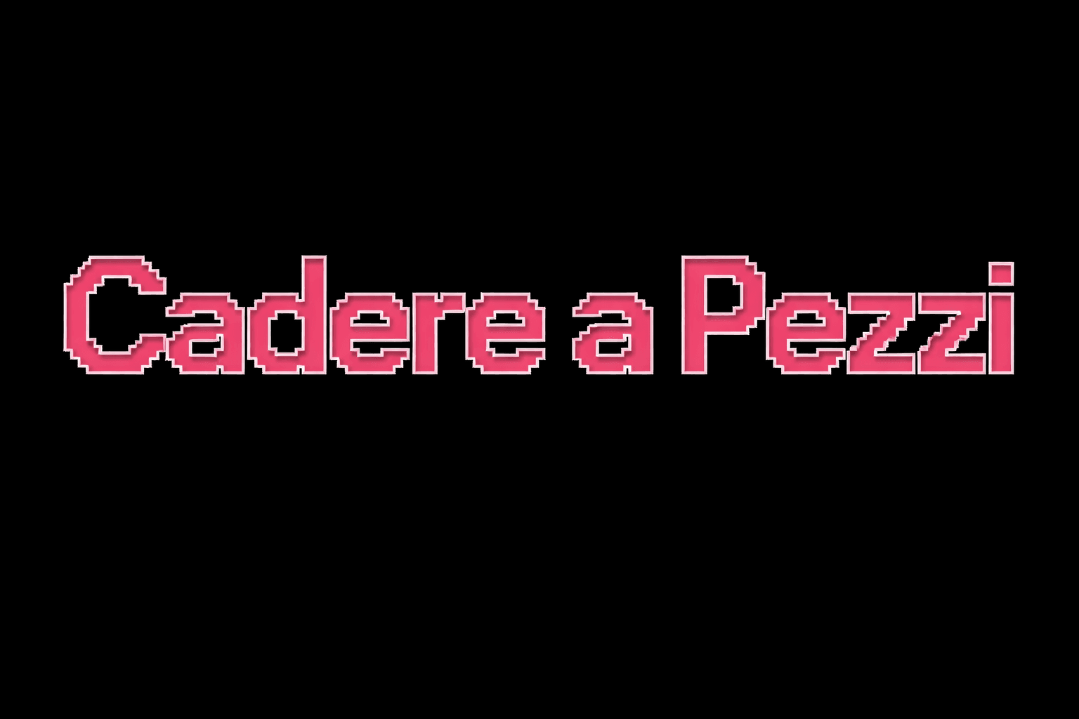 CADERE A PEZZI - una triennalità sul fallimento